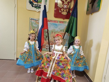 День России в группе ОРН для детей 4-5 лет &quot;Рябинка&quot;.